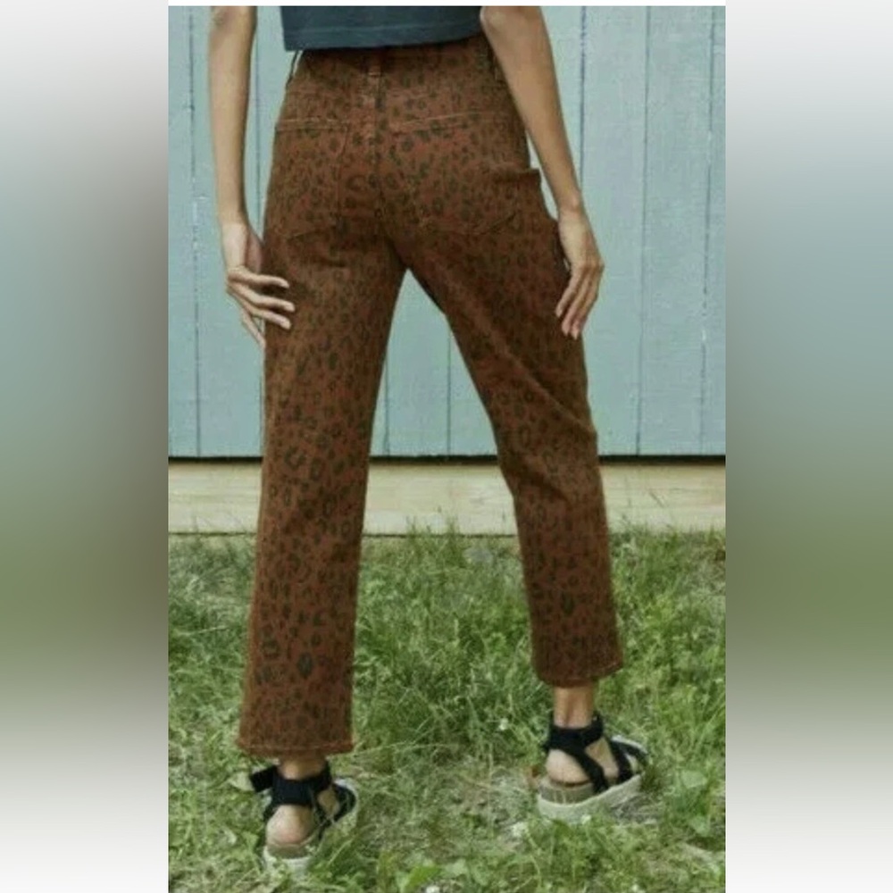 Universal Thread Leopard Print Jeans - image 2